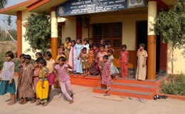 Schule in Kanakal, Indien